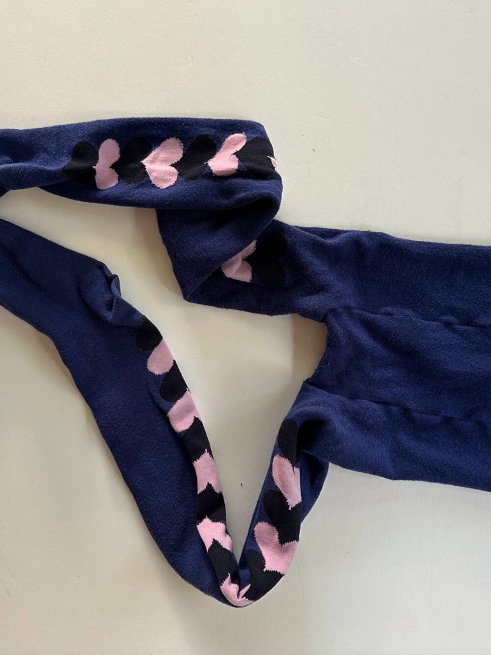 Uniqlo Knitted Tights with Hearts